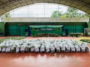 Imagem da notícia - Em Santo Antônio do Içá, Governo do Estado entrega 17 toneladas de alimentos do Programa Alimenta Brasil