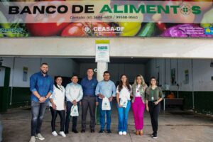 Imagem da notícia - Em Brasília, Sepror visita Banco de Alimentos para tratar de políticas públicas para redução de desperdício de alimentos